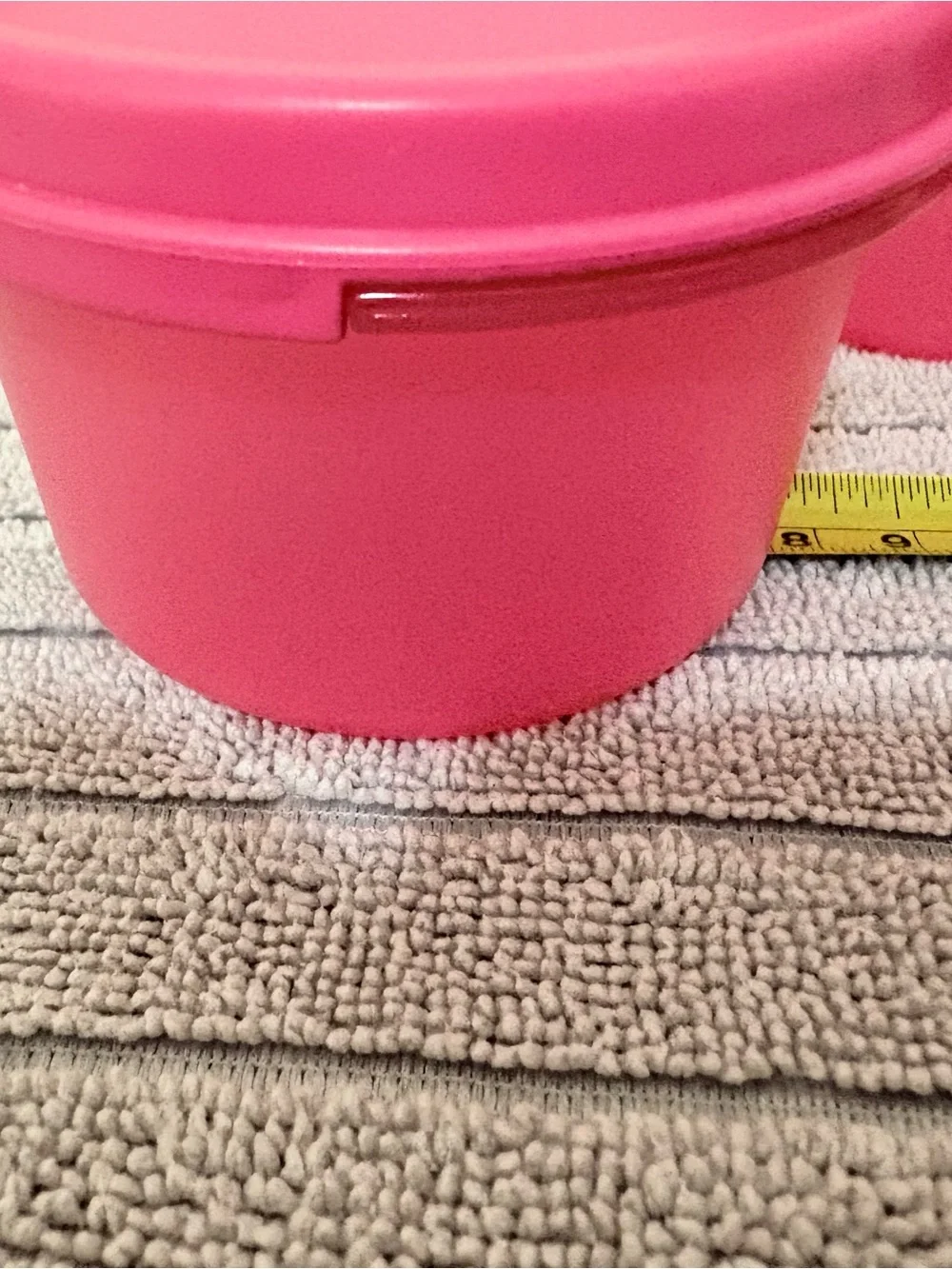 Tupperware set of 4 Pink Food Storage Container